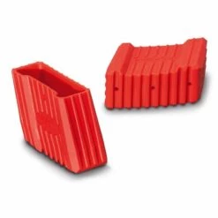 Euroline Premium Leiterfuß Rot Rechts 64x25mm Paar