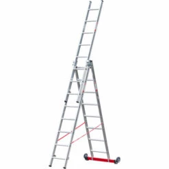 Euroline Premium 30778 Mehrzweckleiter 3-teilig 3x9 Sprossen