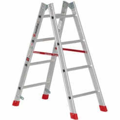 Euroline Premium 305 Sprossenstehleiter 2x4 Sprossen