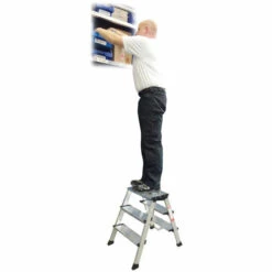 Euroline 20578 Klapptritt 2x3 Stufen 5 Euroline 20578 Klapptritt 2x3 Stufen -Leitern Verkaufsladen 16941958 3