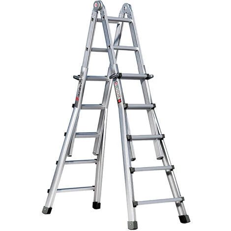 Euroline Premium 31601 Vario-Klappleiter 4x5 Sprossen 1 Euroline Premium 31601 Vario-Klappleiter 4x5 Sprossen