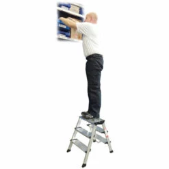 Euroline 20578 Klapptritt 2x4 Stufen 5 Euroline 20578 Klapptritt 2x4 Stufen -Leitern Verkaufsladen 16942051 3