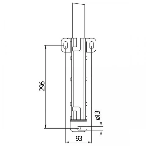 HAILO PROFESSIONAL Hailo Einholm- Einstiegshilfe Versenkbar 44x44mm Typ 200 Edelstahl 1.4571/ASTM316ti 5 HAILO PROFESSIONAL Hailo Einholm- Einstiegshilfe Versenkbar 44x44mm Typ 200 Edelstahl 1.4571/ASTM316ti – Bild 5