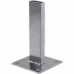 Euroline Fußplatte Stahl Verzinkt