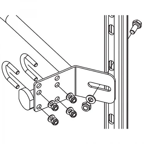 HAILO PROFESSIONAL Hailo H-50 Halterung Am Steigbügel Mit Aufkantung Aus Stahl 1 HAILO PROFESSIONAL Hailo H-50 Halterung Am Steigbügel Mit Aufkantung Aus Stahl