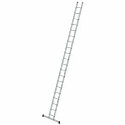 G&UUML;NZBURGER STEIGTECHNIK Günzburger Anlegeleiter B35 Mit Traverse 20 Sprossen