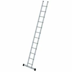 G&UUML;NZBURGER STEIGTECHNIK Günzburger Anlegeleiter B35 Mit Traverse 12 Sprossen