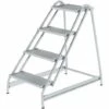 G&UUML;NZBURGER STEIGTECHNIK Günzburger Aluminium Arbeitspodest 4 Stufen