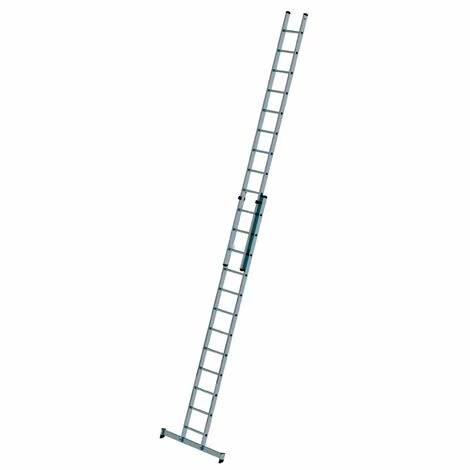 GÜNZBURGER STEIGTECHNIK Günzburger Schiebeleiter Mit Traverse 2x11 Sprossen 1 GÜNZBURGER STEIGTECHNIK Günzburger Schiebeleiter Mit Traverse 2x11 Sprossen