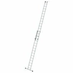 G&UUML;NZBURGER STEIGTECHNIK Günzburger Seilzugleiter Mit Traverse 2x15 Sprossen