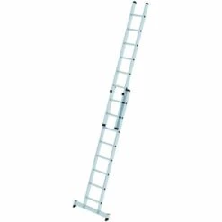 G&UUML;NZBURGER STEIGTECHNIK Günzburger Schiebeleiter Mit Traverse 2x8 Sprossen