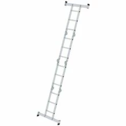 GÜNZBURGER STEIGTECHNIK Günzburger Vielzweckleiter Mit Nivello® Traverse 4x3 Sprossen 7 GÜNZBURGER STEIGTECHNIK Günzburger Vielzweckleiter Mit Nivello® Traverse 4x3 Sprossen -Leitern Verkaufsladen 17401832 3