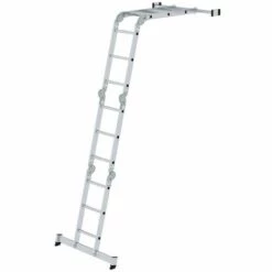 GÜNZBURGER STEIGTECHNIK Günzburger Vielzweckleiter Mit Nivello® Traverse 4x3 Sprossen 9 GÜNZBURGER STEIGTECHNIK Günzburger Vielzweckleiter Mit Nivello® Traverse 4x3 Sprossen -Leitern Verkaufsladen 17401832 5
