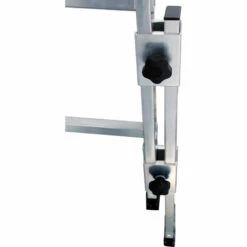 G&UUML;NZBURGER STEIGTECHNIK Günzburger Aluminium Stehleiter, Treppengängig, Mit 4 Holmverlängerungen 2x6 Sprossen -Leitern Verkaufsladen 17401993 3