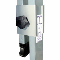 G&UUML;NZBURGER STEIGTECHNIK Günzburger Aluminium Stehleiter, Treppengängig, Mit 4 Holmverlängerungen 2x6 Sprossen -Leitern Verkaufsladen 17401993 4