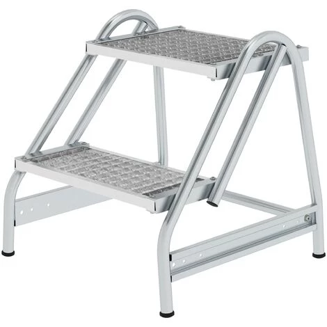 GÜNZBURGER STEIGTECHNIK Günzburger Stahl-Gitterrost Arbeitspodest 2 Stufen 1 GÜNZBURGER STEIGTECHNIK Günzburger Stahl-Gitterrost Arbeitspodest 2 Stufen