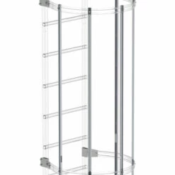 G&UUML;NZBURGER STEIGTECHNIK Günzburger Rückenschutzstrebe 3000mm Lang Aluminium