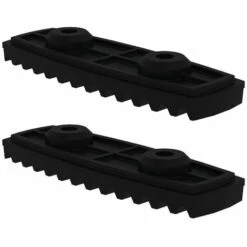 G&UUML;NZBURGER STEIGTECHNIK Günzburger Nivello 2019 Fußplatte Elektrisch Ableitfähig Holm 85/98mm 2 Stück