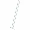 G&UUML;NZBURGER STEIGTECHNIK Günzburger Anlegeleiter Mit Nivello-Traverse 20 Sprossen