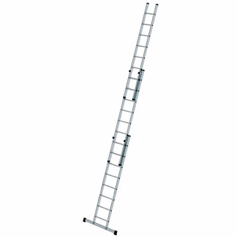 GÜNZBURGER STEIGTECHNIK Günzburger Schiebeleiter Mit Traverse 3x8 Sprossen 1 GÜNZBURGER STEIGTECHNIK Günzburger Schiebeleiter Mit Traverse 3x8 Sprossen