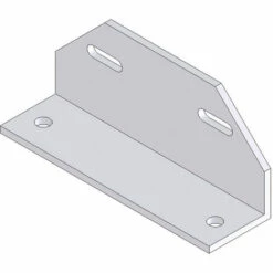 G&UUML;NZBURGER STEIGTECHNIK Günzburger Fußwinkel Zur Bodenfestigung 2er-Set