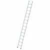 G&UUML;NZBURGER STEIGTECHNIK Günzburger Anlegeleiter Ohne Traverse 14 Sprossen