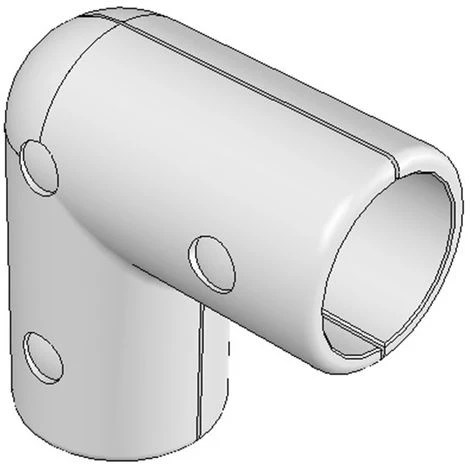 GÜNZBURGER STEIGTECHNIK Günzburger Rohrverbinder Eck-Stück Systemgeländer 1 GÜNZBURGER STEIGTECHNIK Günzburger Rohrverbinder Eck-Stück Systemgeländer