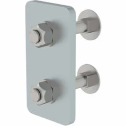 G&UUML;NZBURGER STEIGTECHNIK Günzburger Schienenbefestigung Für Leitersprossen Stahl Verzinkt