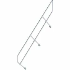 G&UUML;NZBURGER STEIGTECHNIK Günzburger Handlauf Für Treppe 45°, 9 Stufen