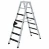G&UUML;NZBURGER STEIGTECHNIK Günzburger Stehleiter Beidseitig Begehbar Mit Clip-step R13 250kg 7 Stufen