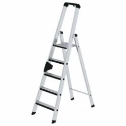 G&UUML;NZBURGER STEIGTECHNIK Günzburger Stehleiter Mit Relax-step 5 Stufen