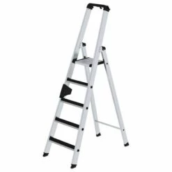 G&UUML;NZBURGER STEIGTECHNIK Günzburger Stehleiter Mit Clip-step 5 Stufen