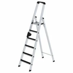 G&UUML;NZBURGER STEIGTECHNIK Günzburger Stehleiter Mit Clip-step 6 Stufen
