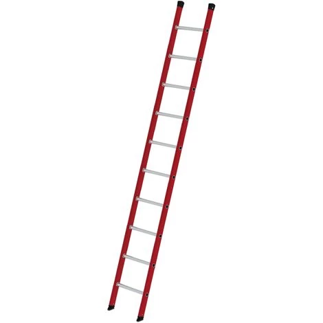 GÜNZBURGER STEIGTECHNIK Günzburger Kunststoff-Anlegeleiter 10 Sprossen 1 GÜNZBURGER STEIGTECHNIK Günzburger Kunststoff-Anlegeleiter 10 Sprossen