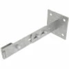 G&UUML;NZBURGER STEIGTECHNIK Günzburger Verstellbare Wandhalter Mit Klemmbügel Edelstahl Wandabstand 275-375mm