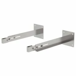 G&UUML;NZBURGER STEIGTECHNIK Günzburger Sonderwandhalter Stahl Verzinkt Wandabstand 600-700mm 2 Stück