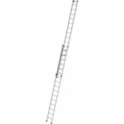 G&UUML;NZBURGER STEIGTECHNIK Günzburger Seilzugleiter 2-teilig Ohne Traverse 2x16 Sprossen