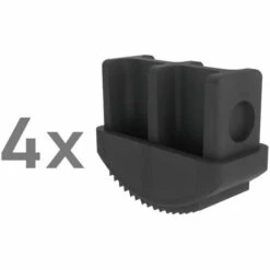 G&UUML;NZBURGER STEIGTECHNIK Günzburger Innenschuh Elektrisch Ableitfähig 58x25mm 4 Stück