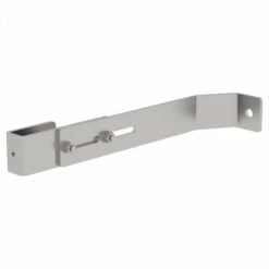 G&UUML;NZBURGER STEIGTECHNIK Günzburger Wandhalter Verstellbar 280-330mm Edelstahl Für GFK-Leiter