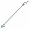 G&UUML;NZBURGER STEIGTECHNIK Günzburger Sicherungsseil Mit Karabinerhaken Und Ösenschraube Für Plattformbreite 600mm
