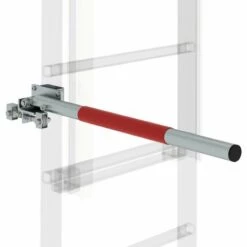 G&UUML;NZBURGER STEIGTECHNIK Günzburger Sicherungsschranke Stahl Verzinkt Ausstieg Rechts