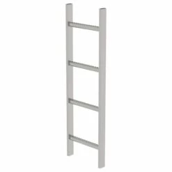 G&UUML;NZBURGER STEIGTECHNIK Günzburger Schachtleiter Aus Edelstahl 300mm Breit 4 Sprossen 1,12m Lang