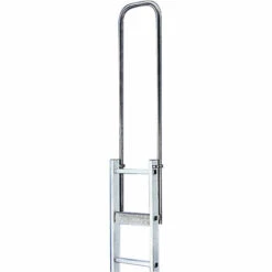 G&UUML;NZBURGER STEIGTECHNIK Günzburger Einstiegshilfe Aus Edelstahl Doppelholmig Für Leiterbreite 340mm