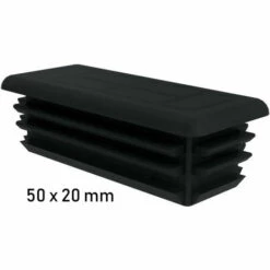 G&UUML;NZBURGER STEIGTECHNIK Günzburger Holm-Abdeckkappe Für FlexxWork Verbindungsstrebe Und Plattform 50x20mm 2 Stück