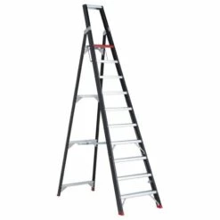 Altrex Taurus Einseitig Begehbare Stufenstehleiter TGB 10 Stufen