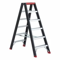 Altrex Taurus Beidseitig Begehbare Stufenleiter TDO 6 Stufen Ohne Bügel