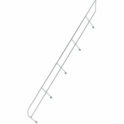 G&UUML;NZBURGER STEIGTECHNIK Günzburger Handlauf Für Treppe 45°, 19 Stufen