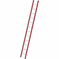 GÜNZBURGER STEIGTECHNIK Günzburger Kunststoff-Anlegeleiter 12 Sprossen