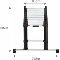 LEITER EXPERTEN - MATISERE TELESTEPS Teleskopleiter 3,50m Mit Travers - Stufentiefe 50mm - TEL-70235WS -Leitern Verkaufsladen 18730474 3