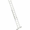 Euroline Alu-Schiebeleiter 2-teilig Nr. 302 2x10